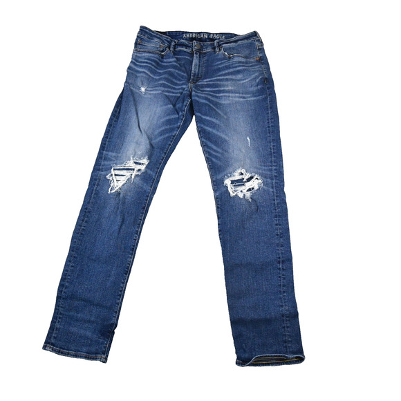 American Eagle Outfitters Other - American Eagle Jeans Mens 34X34 (32x32 Actual) Slim Blue Denim